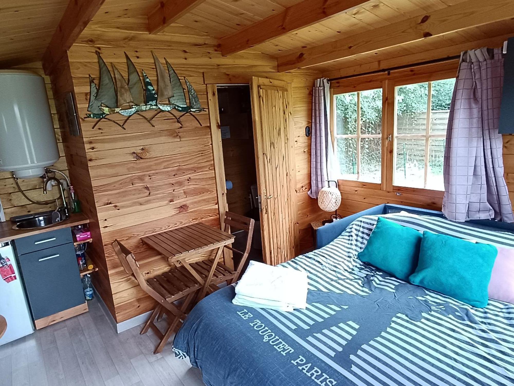 Gite Les Chalets Du Fliers Meubles De Tourisme Classes 2 Etoiles Berck Sur Mer Verton Kamer foto