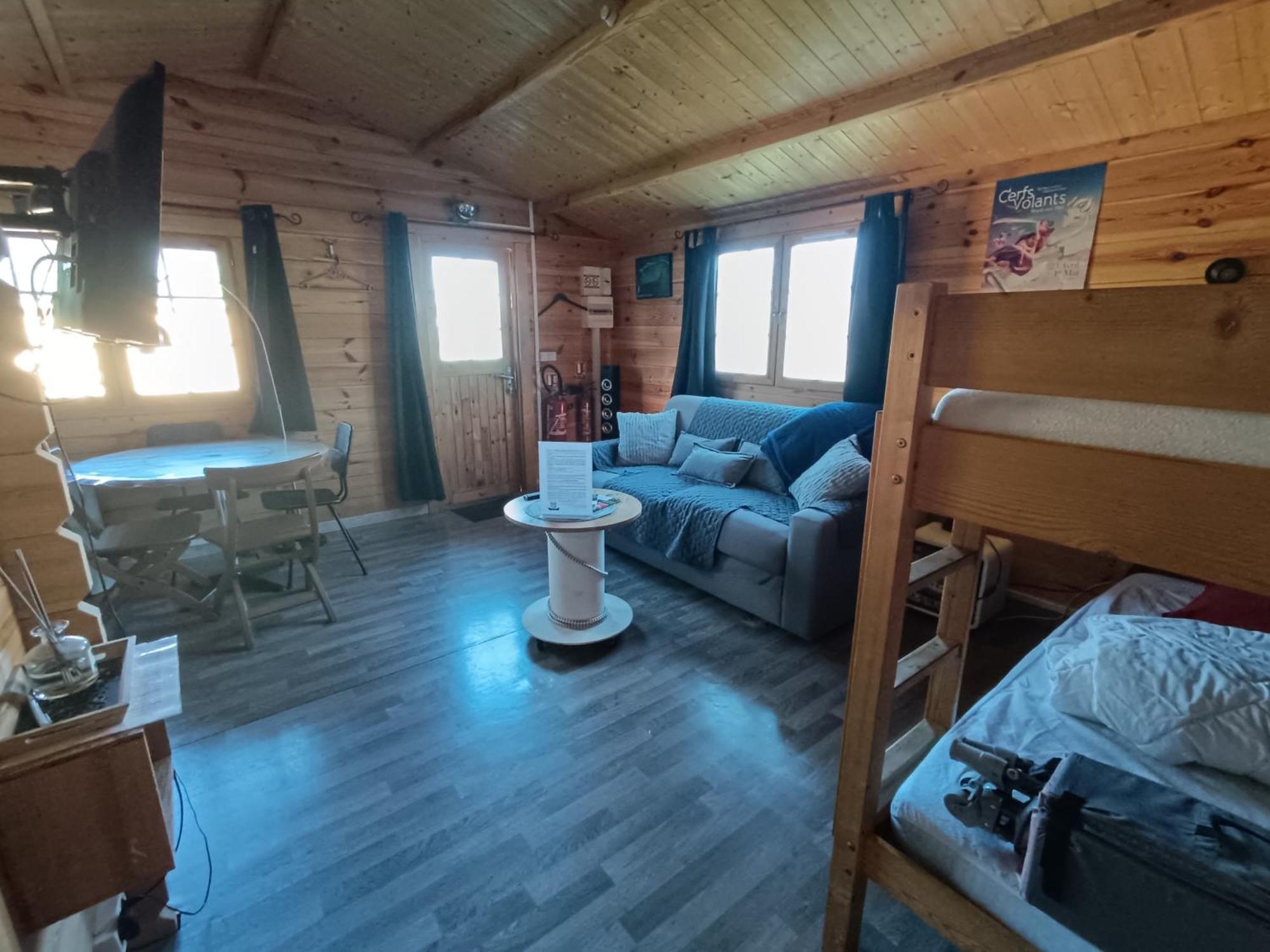Gite Les Chalets Du Fliers Meubles De Tourisme Classes 2 Etoiles Berck Sur Mer Verton Kamer foto